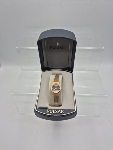 Pulsar ladies gold tone - pulsar, watch
