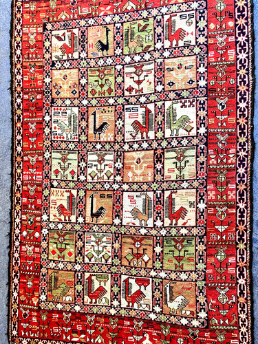 Vintage kilim rug - kilim, woven