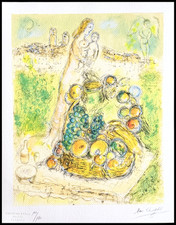 Marc Chagall Lithograph COA