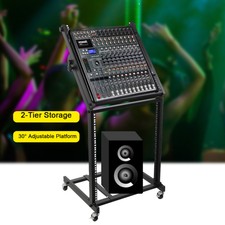 Mobile DJ Booth Deck Stand DJ
