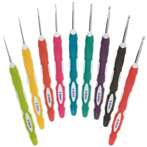 Crochet hook soft grip milward - hook,
