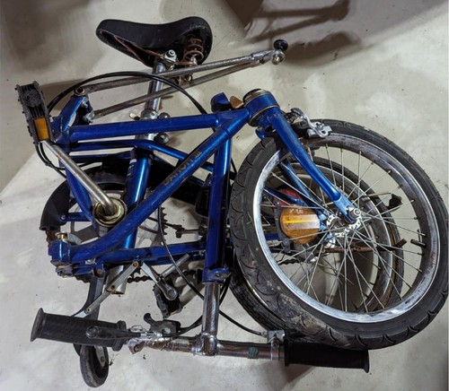 Sweet vtg blue - dahon, iii