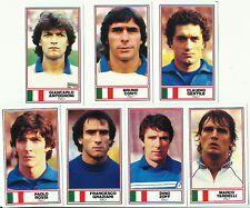 ROTHMANS FOOTBALL INTERNATIONAL SOCCER STARS 1984 x 7 ITALY