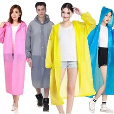 Raincoat Waterproof Reusable