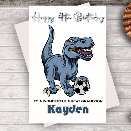 Personalised dinosaur birthday - personalised,
