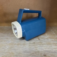 Vintage blue Ever Ready Small LANTERN Torch 1970''s VW Camper Camping Caravan