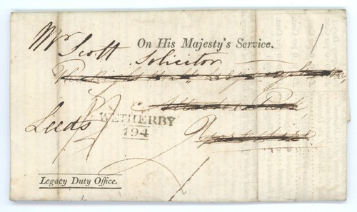 1816 yorkshire fr london - el,