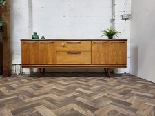 Vintage Mid-Century Meredew Long Teak Sideboard Scandi Danish MCM Retro