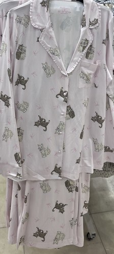 Cats bows print boyfriend - bows,