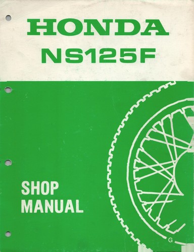 Pdf honda ns125f - honda,