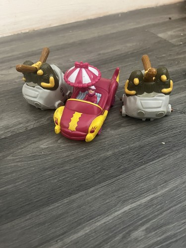 Wacky racers burger king - x3,