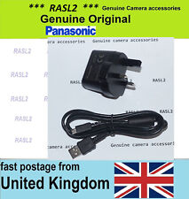 Genuine Panasonic AC Adaptor & USB Cable for HC-V210 V160 V130 V110 Video Camera