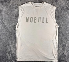 NoBull Tank Top Mens White