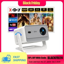 1080p Projector 5G WiFi 25000lumen Smart HD LED Android Home Theater HDMI USB