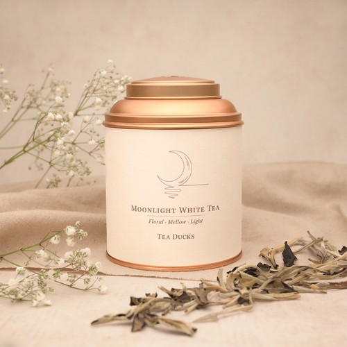 Moonlight white tea loose leaf - moonlight,