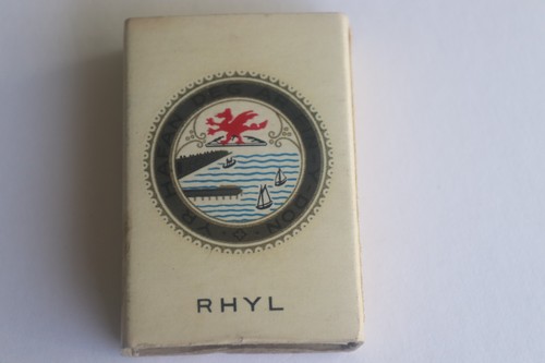 Rhyl wales matchbox matches - wales,