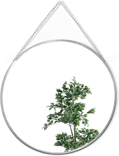 Round wall mirror with - wall, hanging