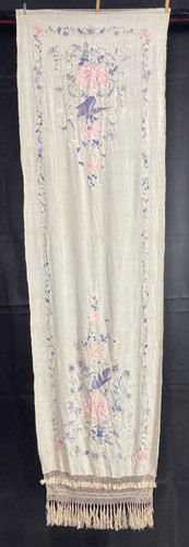 Vintage silk hand embroidered - silk,
