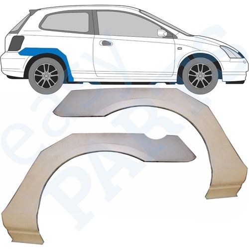 Honda civic 2001 - honda, door