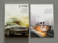 JAGUAR X-TYPE SALOON & X-TYPE ESTATE (2004 - 2008) OWNERS MANUAL - HANDBOOK.
