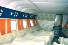 CIVIL AIRCRAFT COLOUR SLIDE OF A INSIDE A VINTAGE SEA PLANE AVIATION HISTORY.
