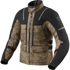 Rev It Offtrack 2 H2O Motorcycle Jacket L Black Brown EX-DISPLAY