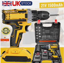 2 Battery 21V Cordless Drill