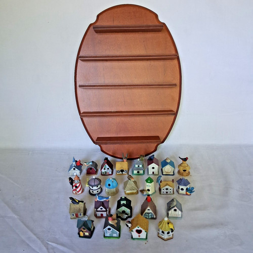 Vtg lenox miniature birdhouse - lenox,
