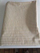 Orchre coloured tablecloth -
