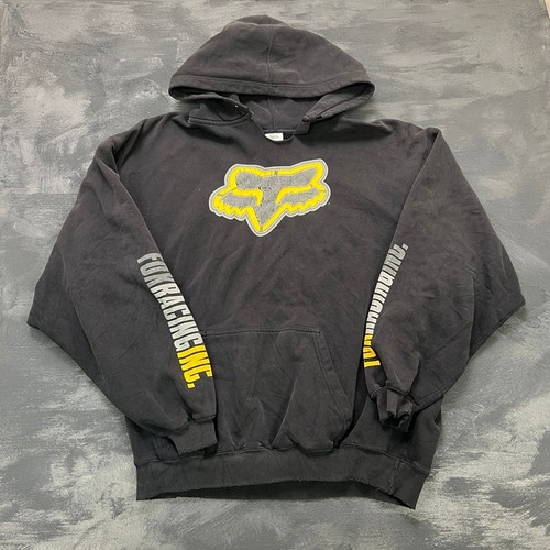 Vintage fox racing hoodie mens - racing,