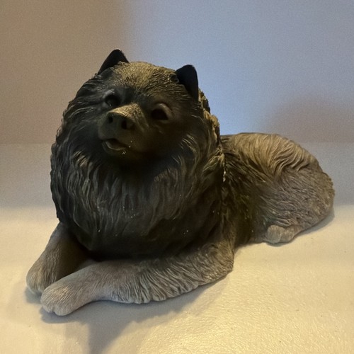 Vintage keeshond dog - '88,