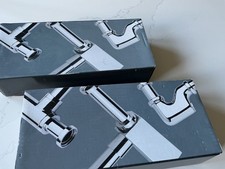bathroom sink drainage chrome