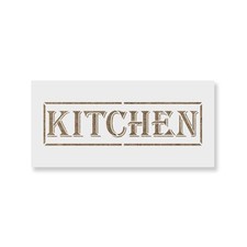 Kitchen Stencil - Craft Airbrush Painting Wall Mylar Reusable