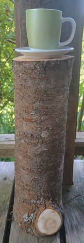 Handmade cherry tree wood - , log
