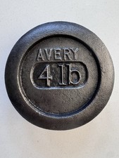 Cast Iron 4lb Avery Scale
