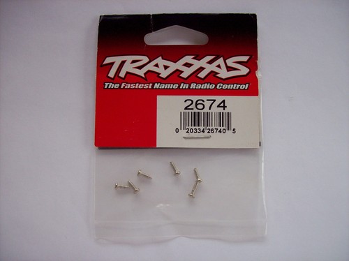 Traxxas 2674 m2x6mm roundhead - traxxas,