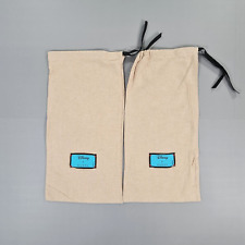 Gucci x Disney Dust Bag Set Of 2 Beige Cotton 8 x 16 ''