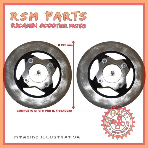Front brake disc pair kit - , Ø