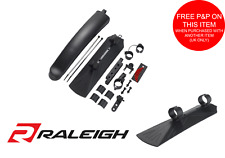 MOUNTAIN BIKE QUICK FIT MUDGUARDS,EXTENDABLE REAR + SPLASHGUARD FOR 24-29" WHEEL