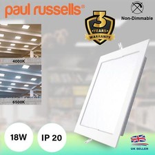 18W LED Square Recessed