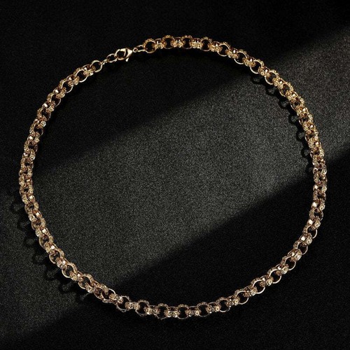 Women 9ct gold belcher - gold,