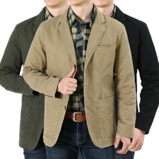 Mens Casual Blazer Long Sleeve