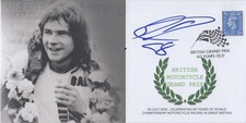 Eugene Laverty Hand Signed British Motorcycle Grand Prix - First Day Cover.