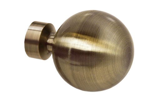 Sphere curtain pole finials - sphere,