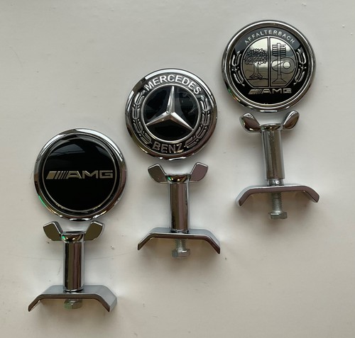 45mm black bonnet badge hood - 45mm,
