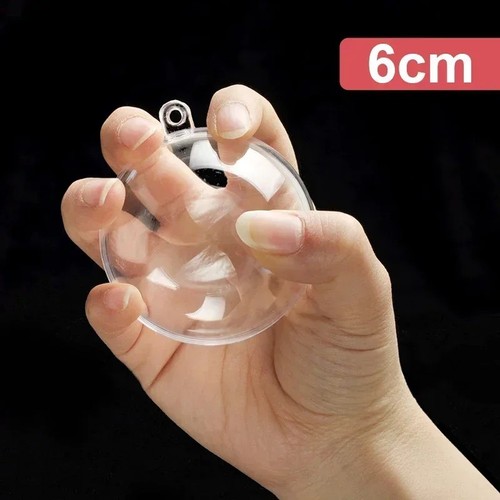 Fillable baubles clear - fillable,