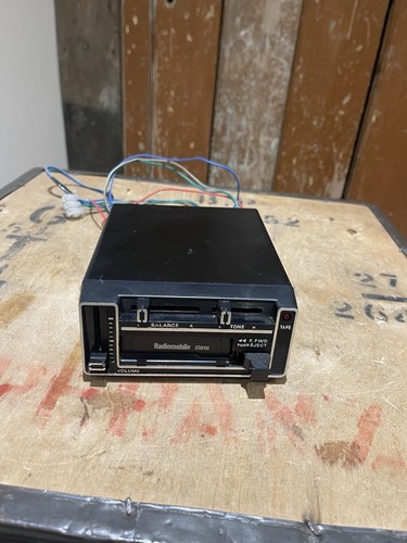 Vintage radiomobile stereo - vintage,