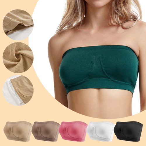 Seamless strapless bandeau - bandeau, bra