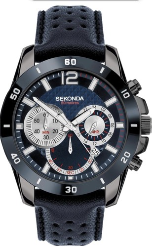 Mens analogue watch 45mm - mens,