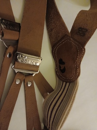 Police men brown - police, brown/beige